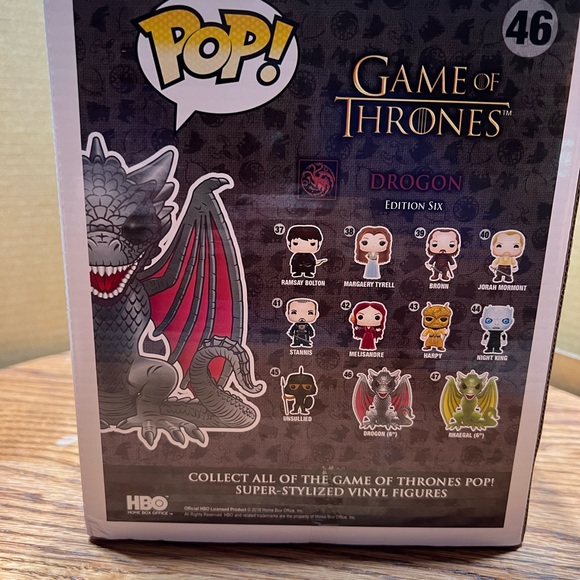 Funko Drogon #46 6 inch Hot Topic Exclusive - Picture 4 of 6